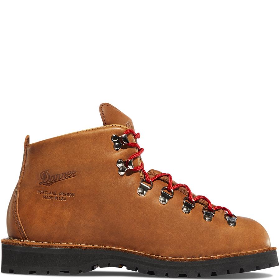 Brown Men\'s Danner Mountain Light Cascade - GORE-TEX Work Boots | NZ4883FM