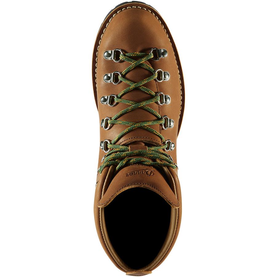 Brown Men's Danner Mountain Light OR State Parks Centennial Work Boots | NZ4880PQ