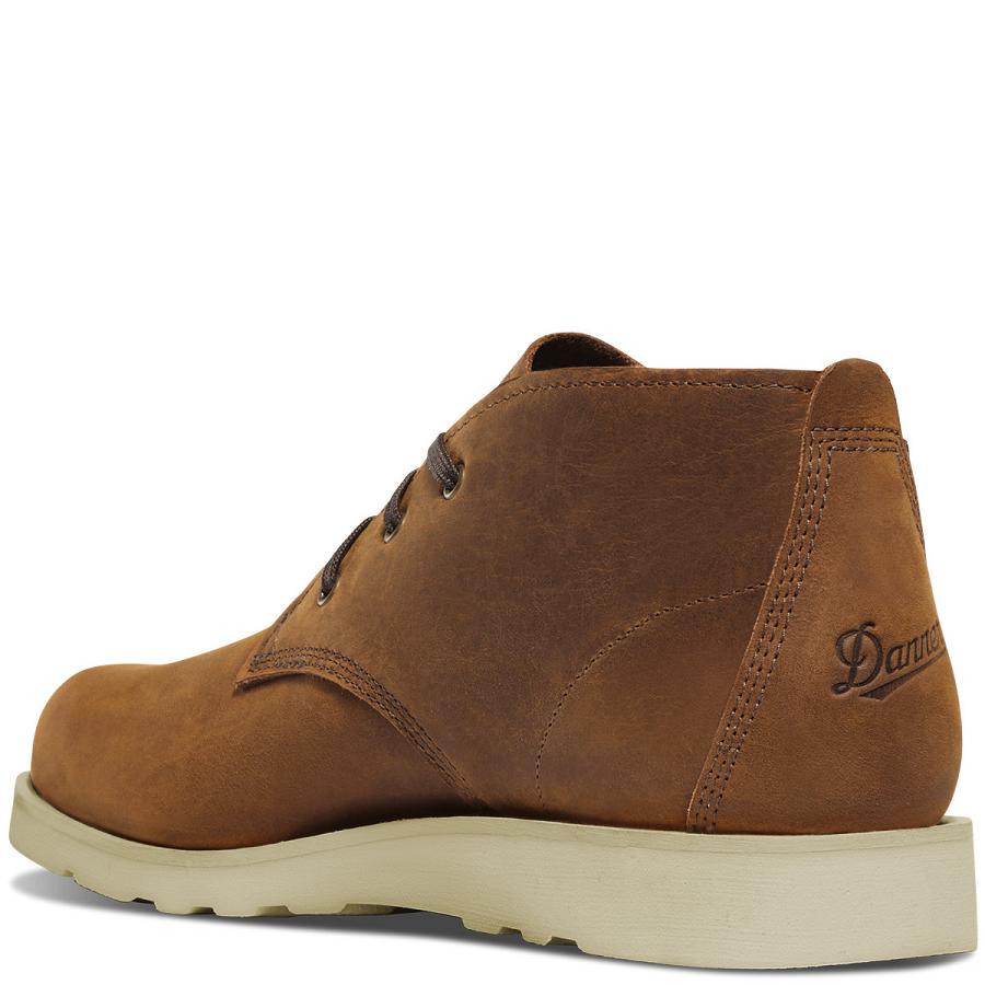 Brown Men's Danner Pine Grove Chukka Boots | NZ4867TV