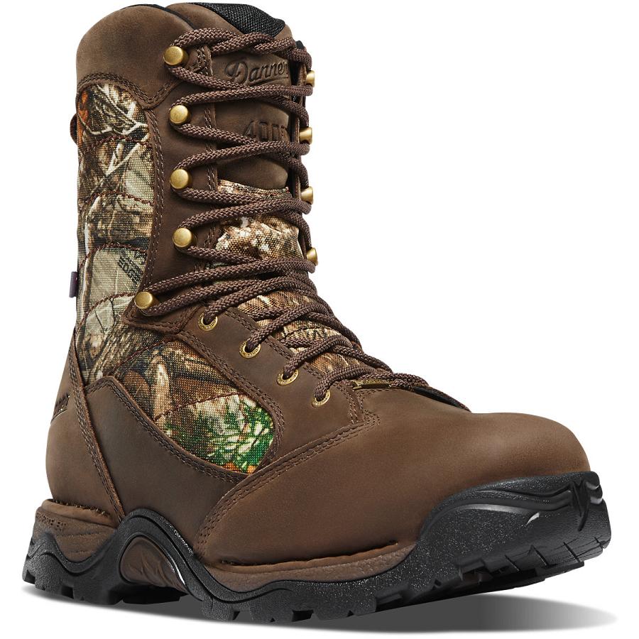 Brown Men's Danner Pronghorn Edge 400G Hunting Boots | NZ4720MA