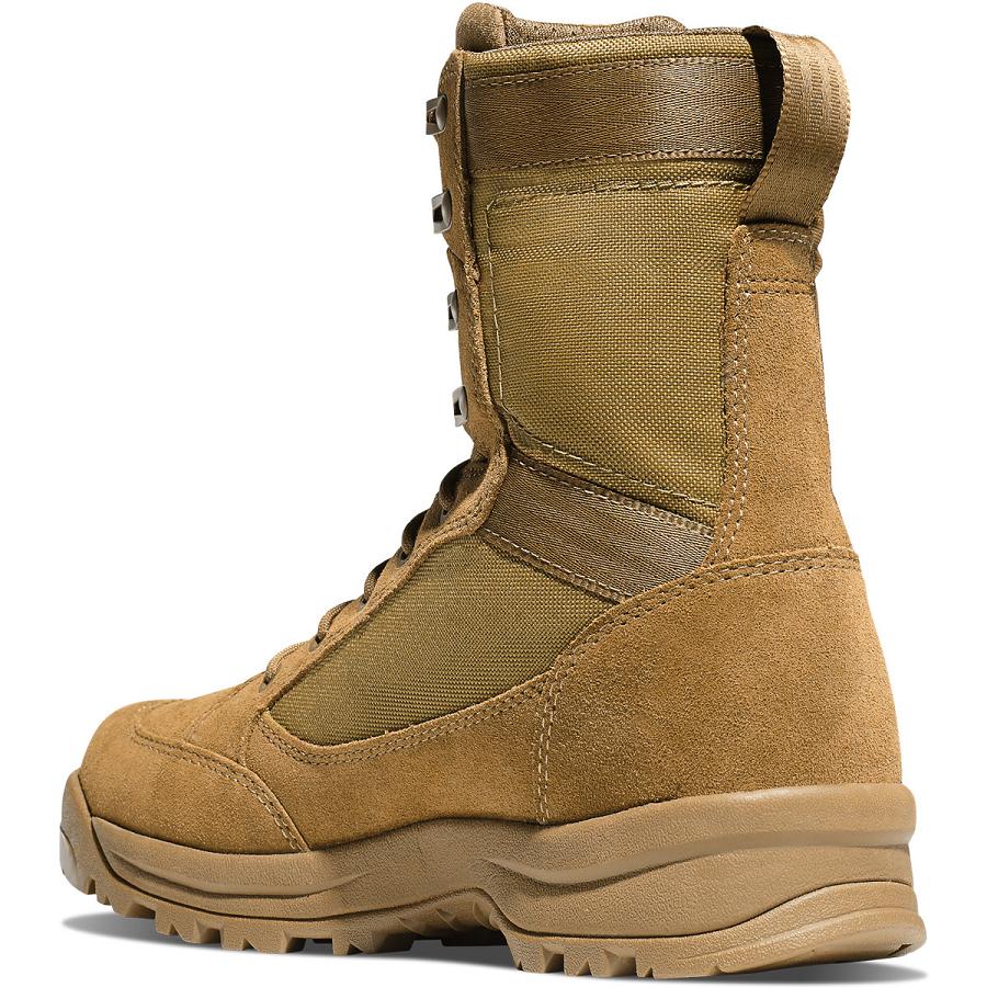 Brown Men's Danner Tanicus Dry Military Boots | NZ4709AP