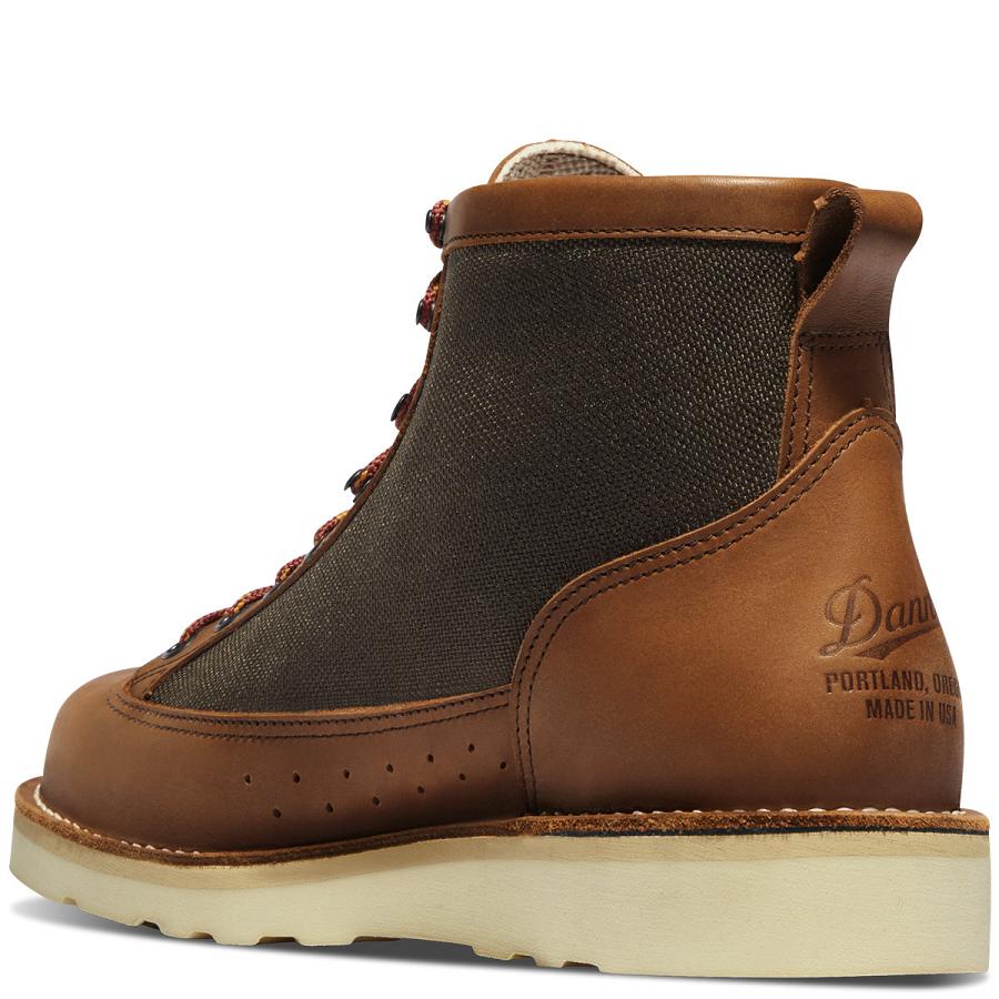 Brown Men's Danner Westslope Work Boots | NZ4892TV