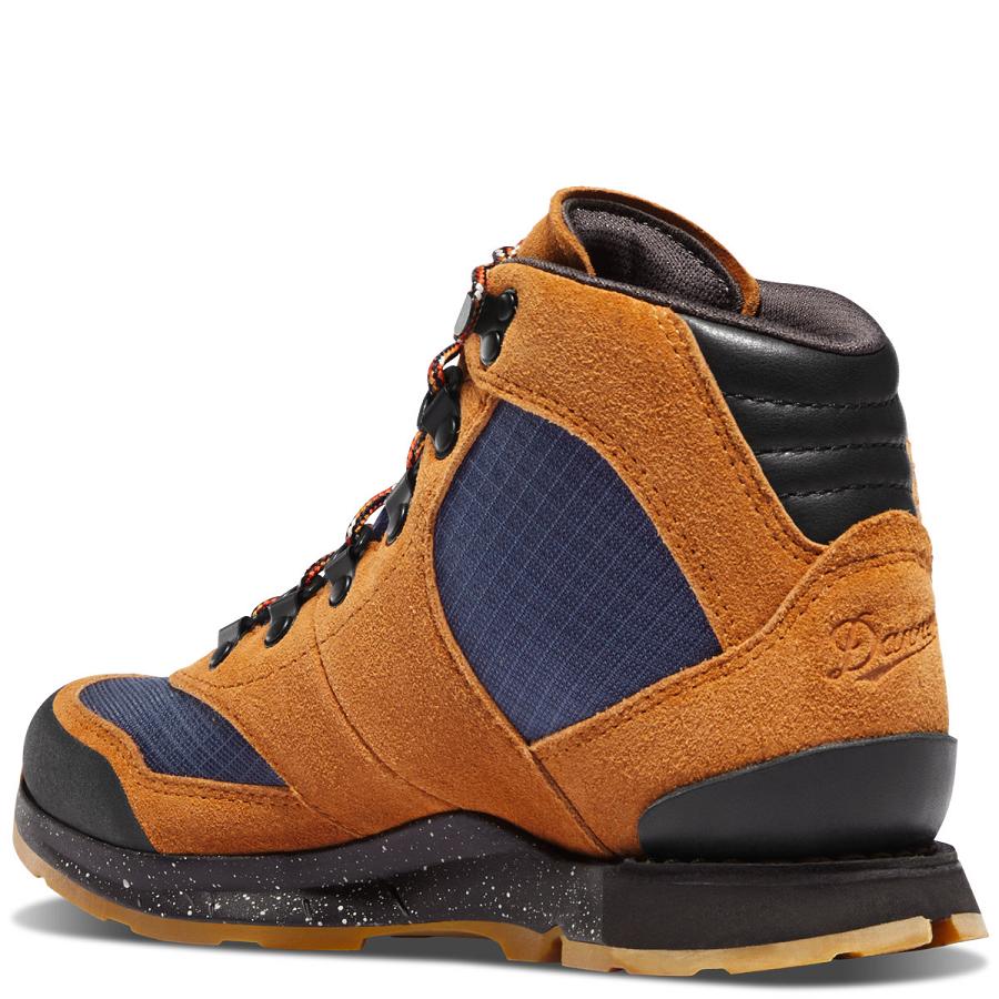 Brown / Navy Women's Danner Free Spirit Hiking Boots | NZ4455TV