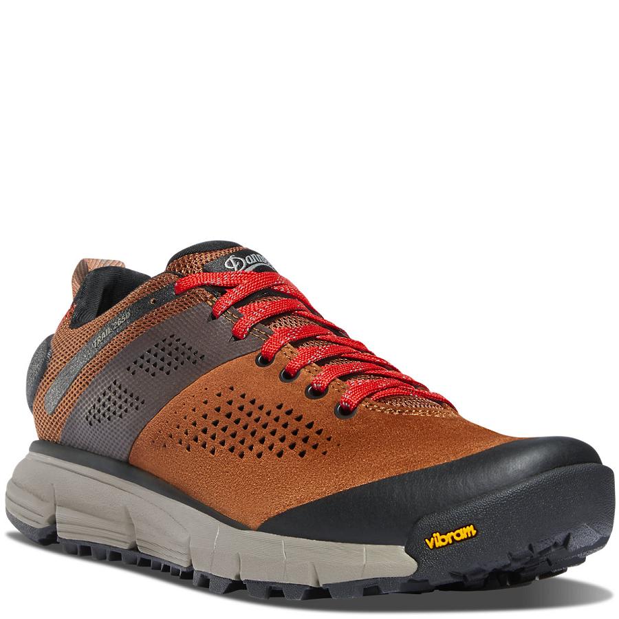 Brown / Red Women's Danner Trail 2650 Hiking Shoes | NZ4382NB