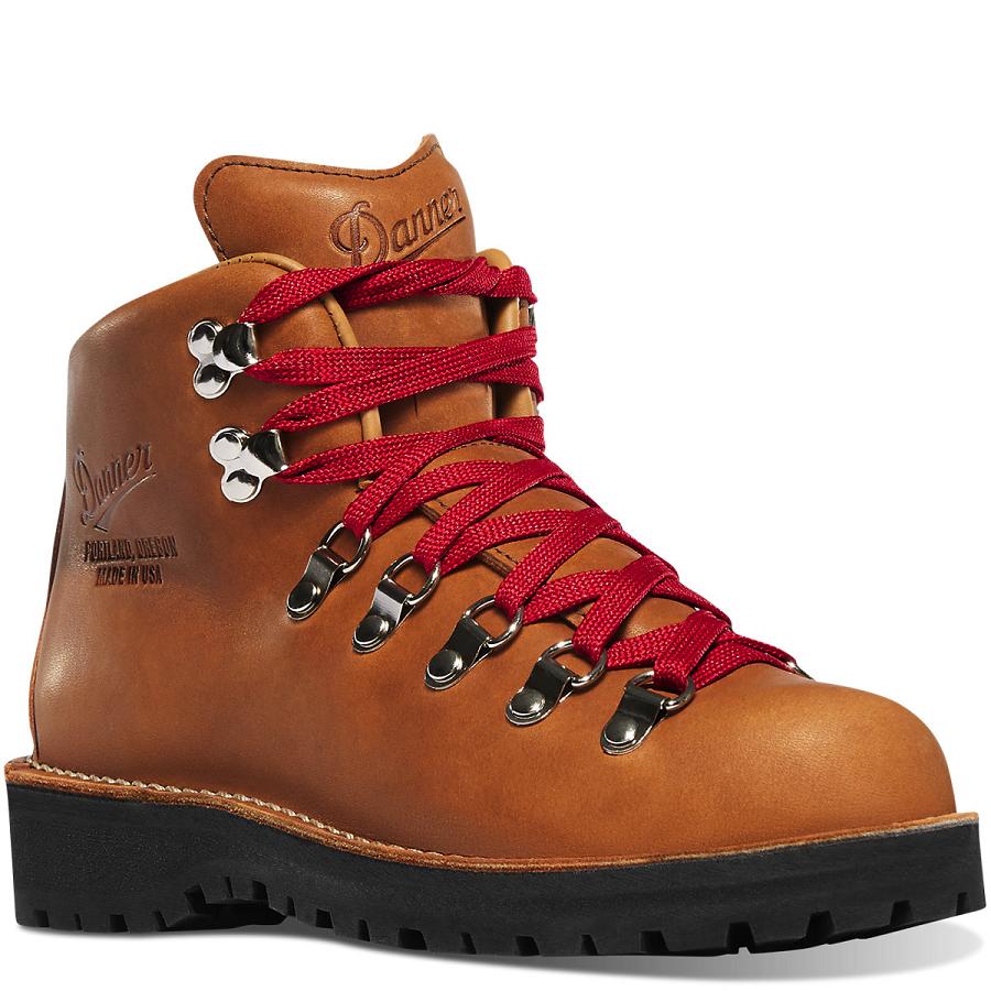 Brown Women's Danner Mountain Light - GORE-TEX Hiking Boots | NZ4403TV