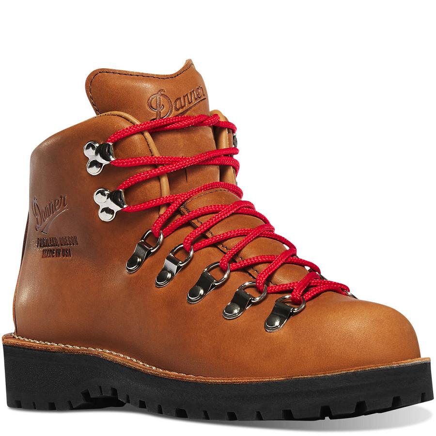 Brown Women's Danner Mountain Light - GORE-TEX Hiking Boots | NZ4403TV