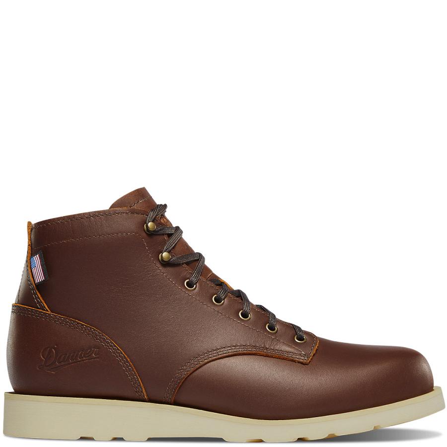 Burgundy Men\'s Danner Douglas GTX Boots | NZ4865UT