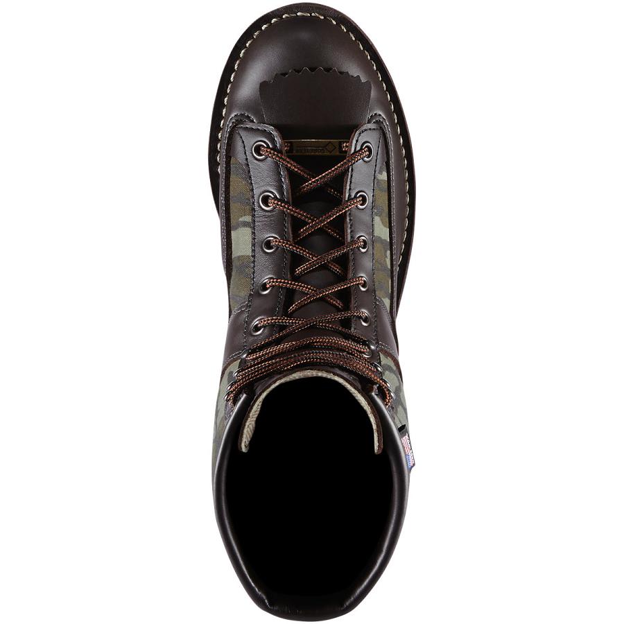 Burgundy Men's Danner x Filson Grouse 8