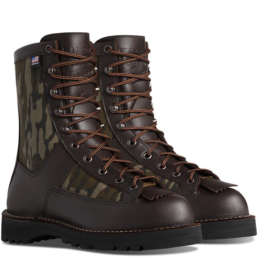 Burgundy Men's Danner x Filson Grouse 8