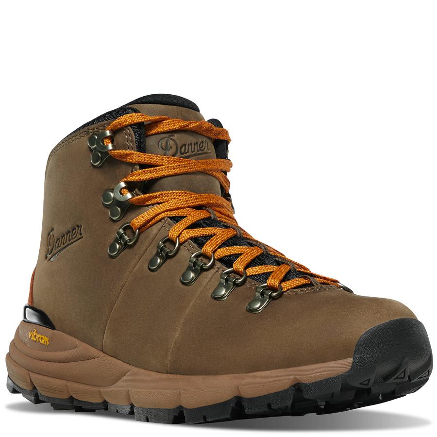 Chocolate Men's Danner Mountain 600 Hiking Boots | NZ4794EX