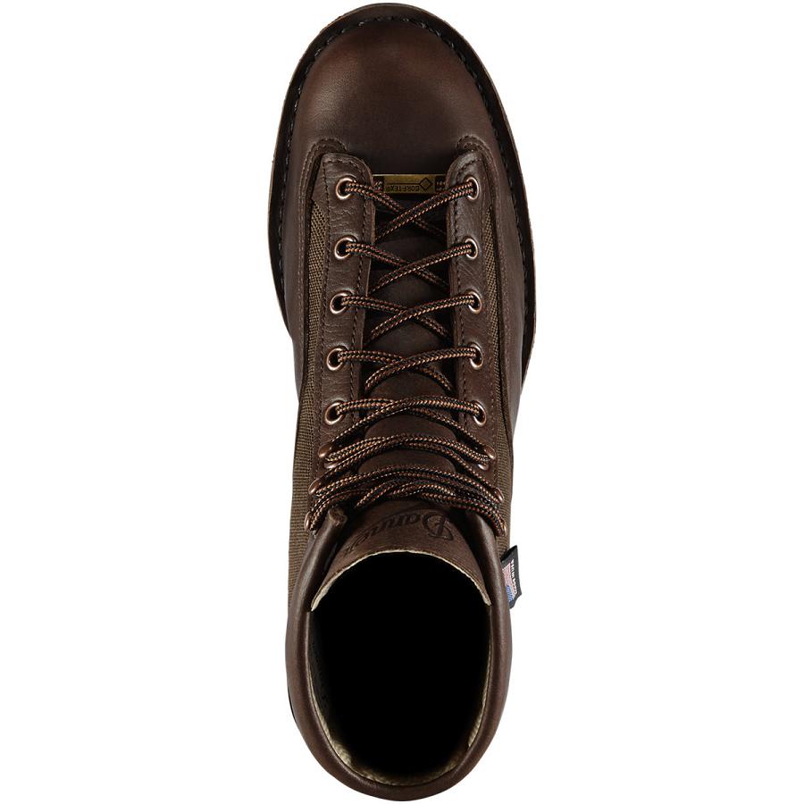 Coffee Men's Danner Light II Hiking Boots | NZ4832GL