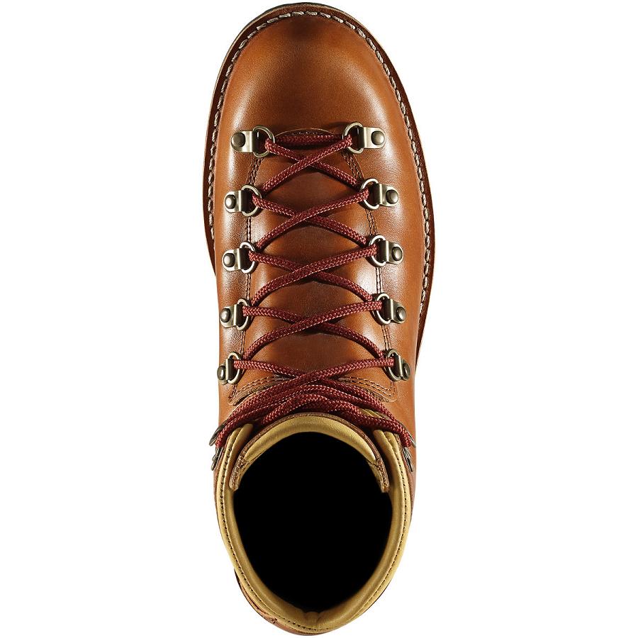 Coffee Men's Danner Mountain Pass Work Boots | NZ4923NB