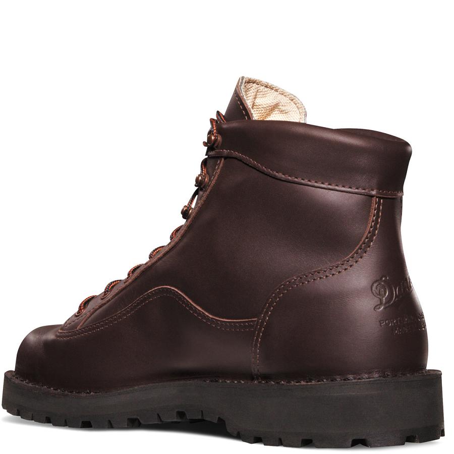 Coffee Women's Danner Explorer All-Leather Hiking Boots | NZ4452IS