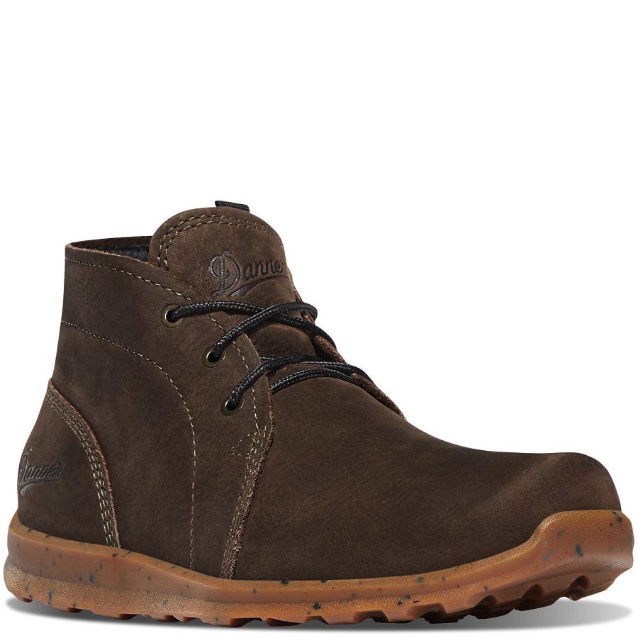 Coffee Women's Danner Forest Chukka Boots | NZ4488VD