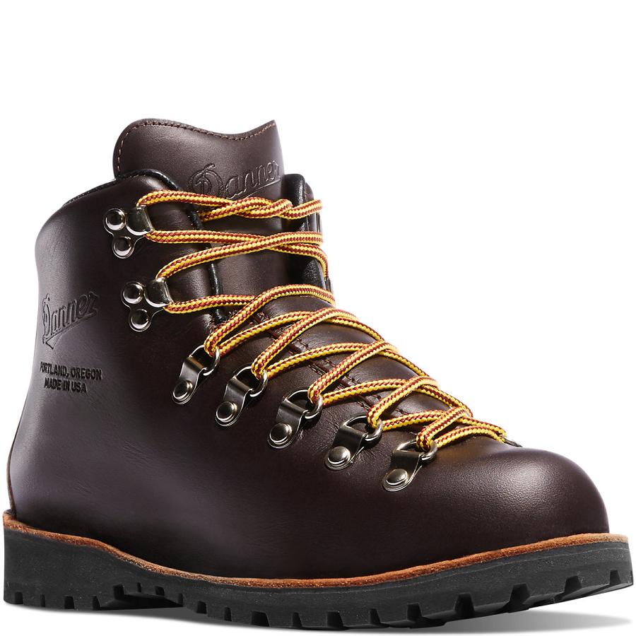 Coffee Women's Danner Mountain Light - GORE-TEX Hiking Boots | NZ4404RW