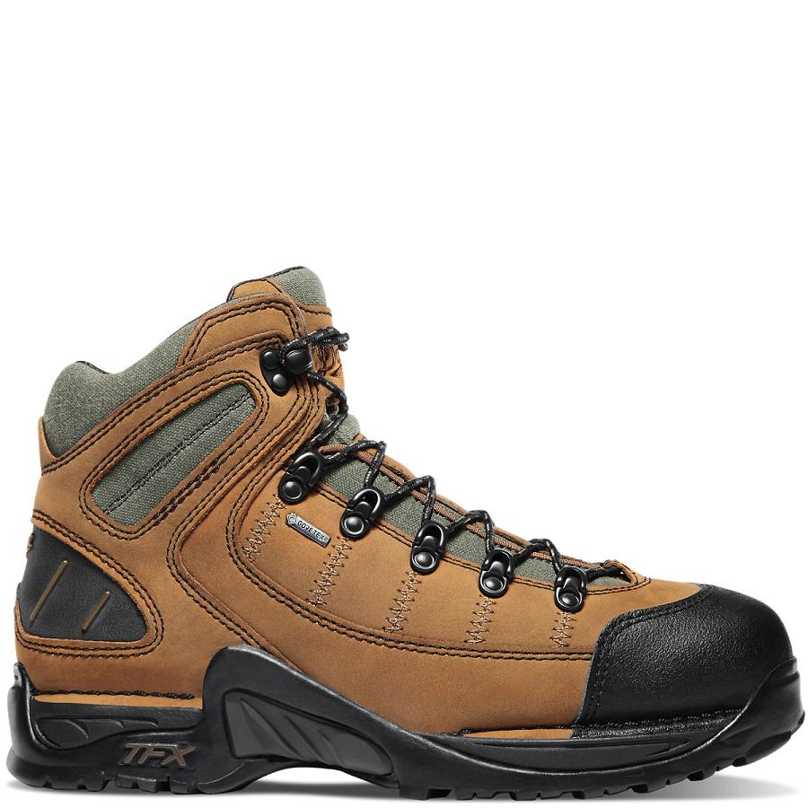 Dark Brown Men\'s Danner Radical 453 Hiking Boots | NZ4825GL