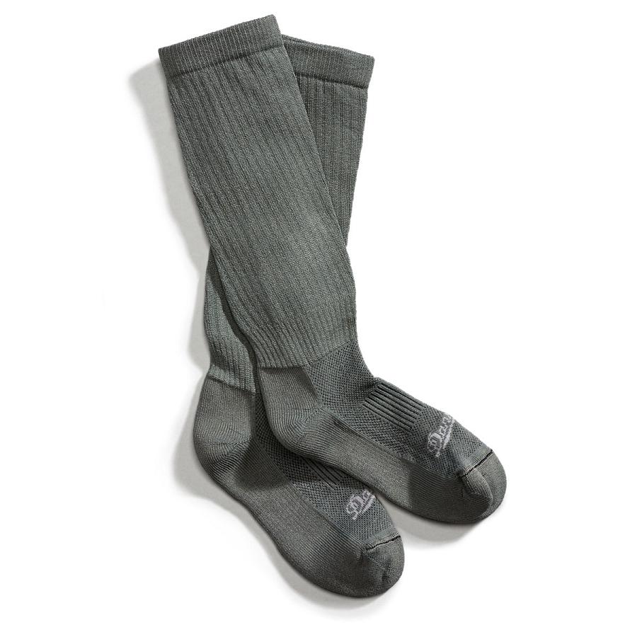 Green Men\'s Danner Hot Weather TFX Drymax Over Calf Socks | NZ4955PQ