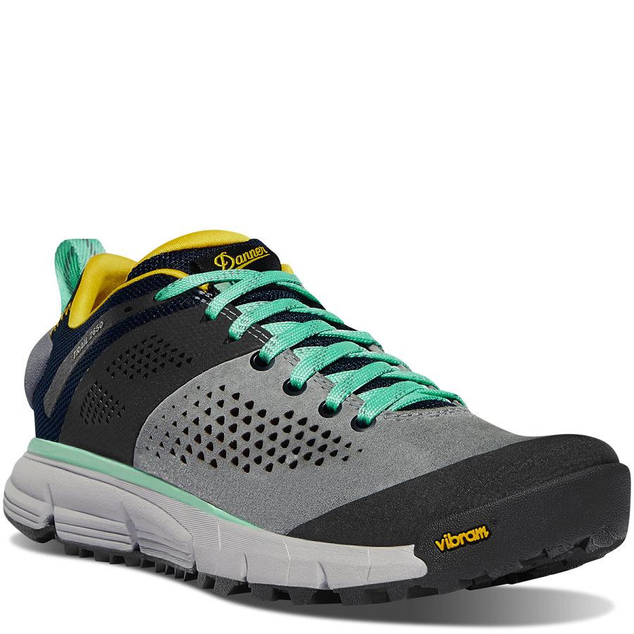 Grey / Blue / Yellow Women's Danner Trail 2650 Shoes | NZ4345AP