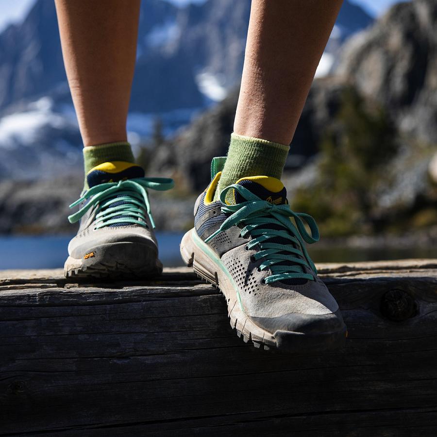 Grey / Blue / Yellow Women's Danner Trail 2650 Shoes | NZ4345AP