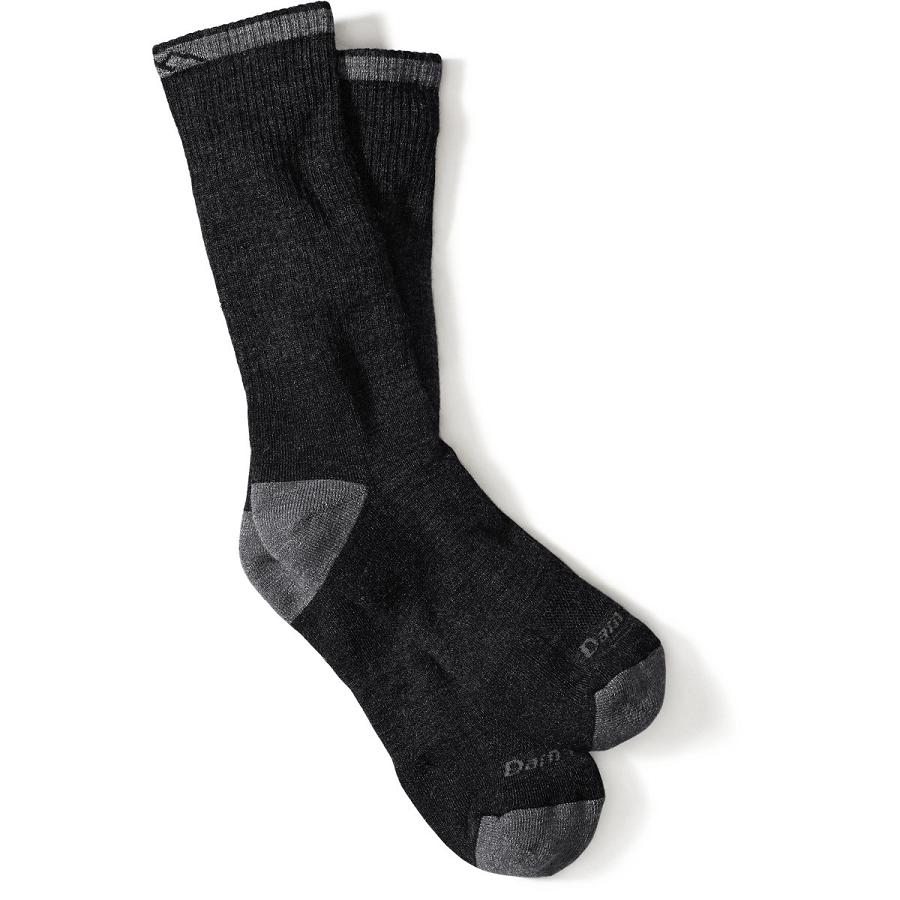 Grey Men\'s Danner Darn Tough John Henry Cushion Crew Socks | NZ4967TV