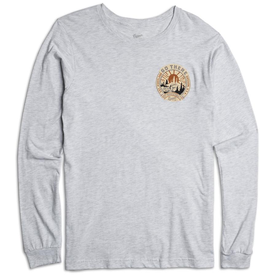 Grey Men\'s Danner Go There Long Sleeve Tee Clothing | NZ5021QZ