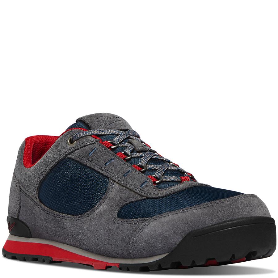 Grey Men's Danner Jag Low Shoes | NZ4675AP