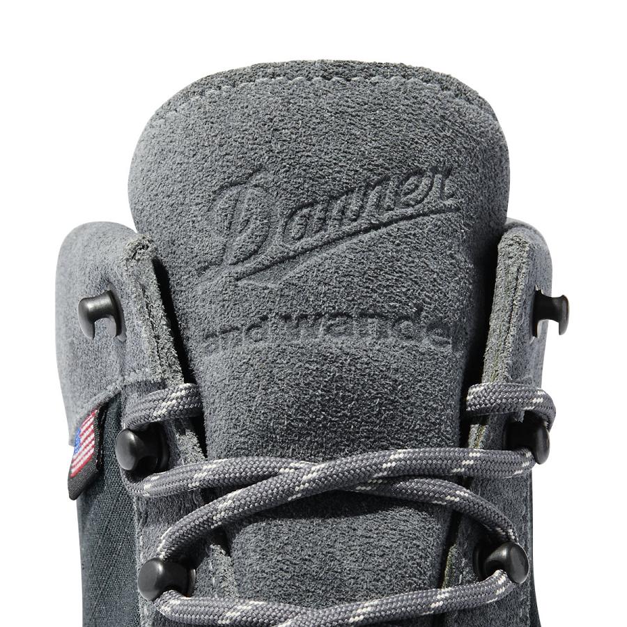 Grey Men's Danner Light Work Boots | NZ4912PQ