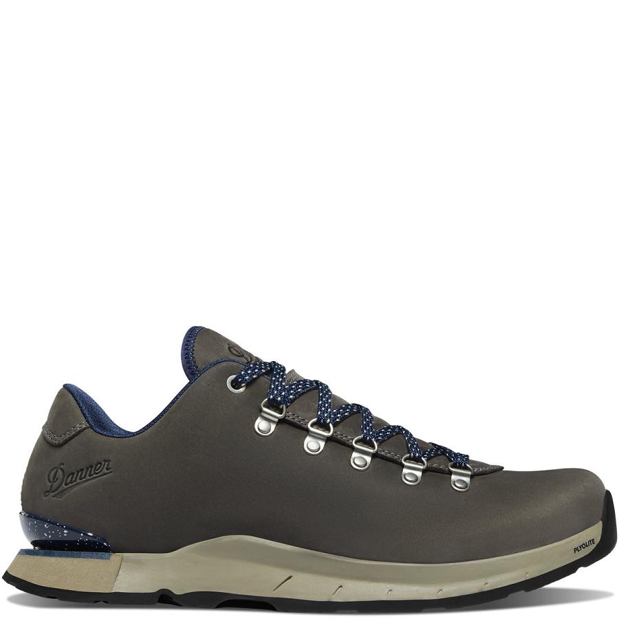 Grey Men\'s Danner Mountain Overlook Hiking Shoes | NZ4785SO