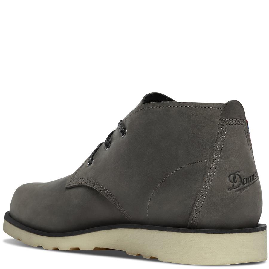 Grey Men's Danner Pine Grove Chukka Boots | NZ4868RW