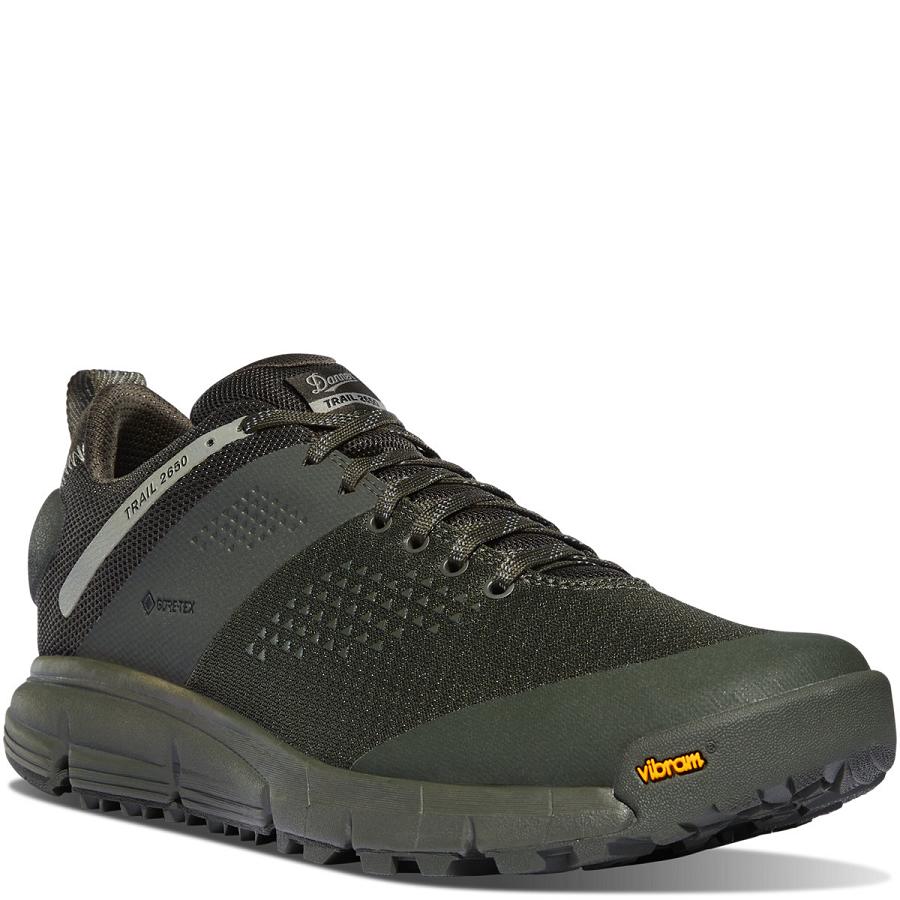 Grey Men's Danner Trail 2650 Mesh GTX Shoes | NZ4683PQ