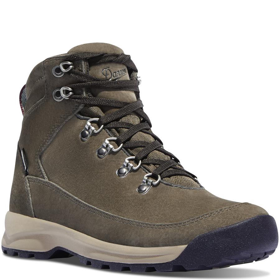 Grey Women's Danner Adrika Hiking Boots | NZ4438XF