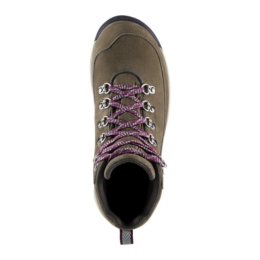 Grey Women's Danner Adrika Hiking Boots | NZ4438XF