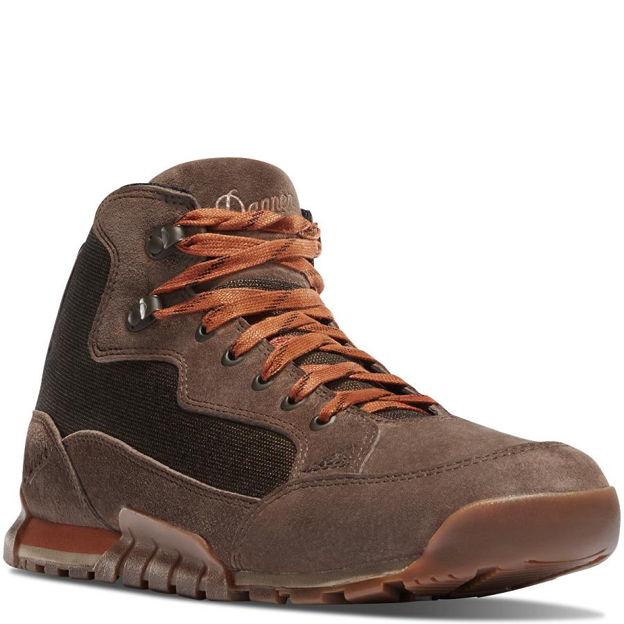 Khaki Men's Danner Skyridge Boots | NZ4879AP