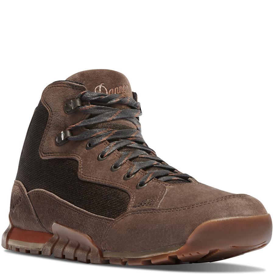 Khaki Men's Danner Skyridge Boots | NZ4879AP