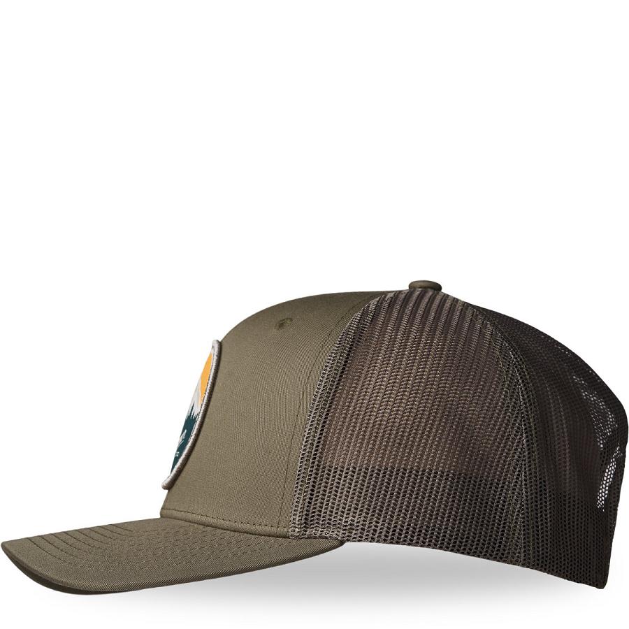 Olive / Blue Women's Danner Trucker Cap Hats | NZ4584TV