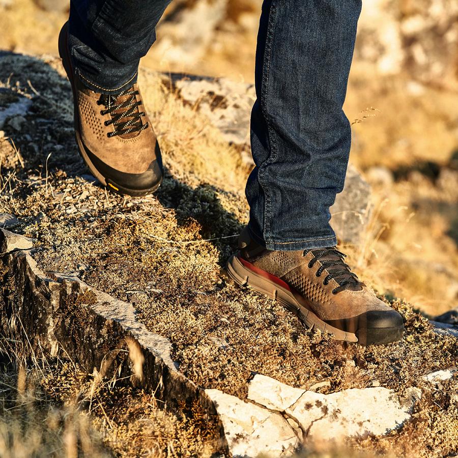 Olive Men's Danner Trail 2650 GTX Mid Hiking Boots | NZ4791YU