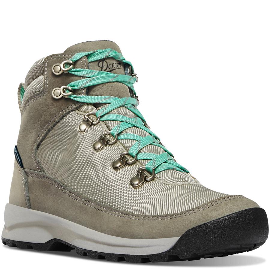 Olive Women's Danner Adrika Hiking Boots | NZ4439ZG