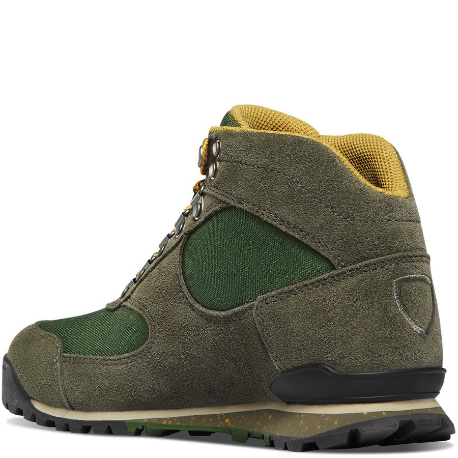 Olive Women's Danner Jag Hiking Boots | NZ4422AP