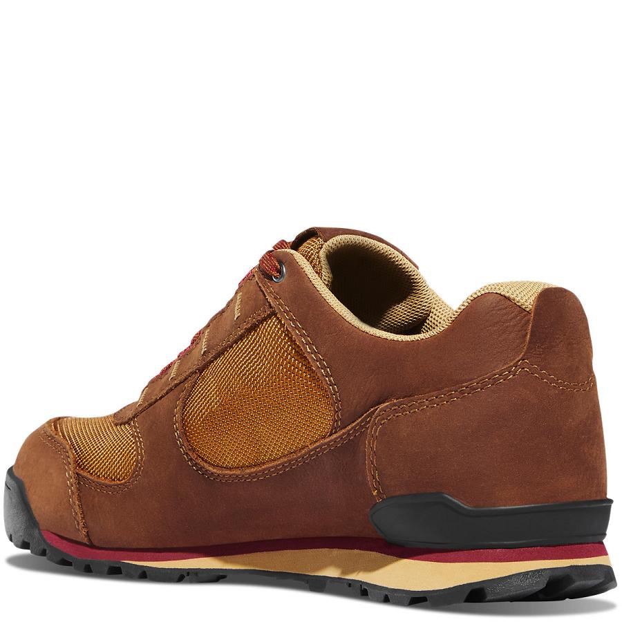 Red Men's Danner Jag Low Hiking Shoes | NZ4775GL